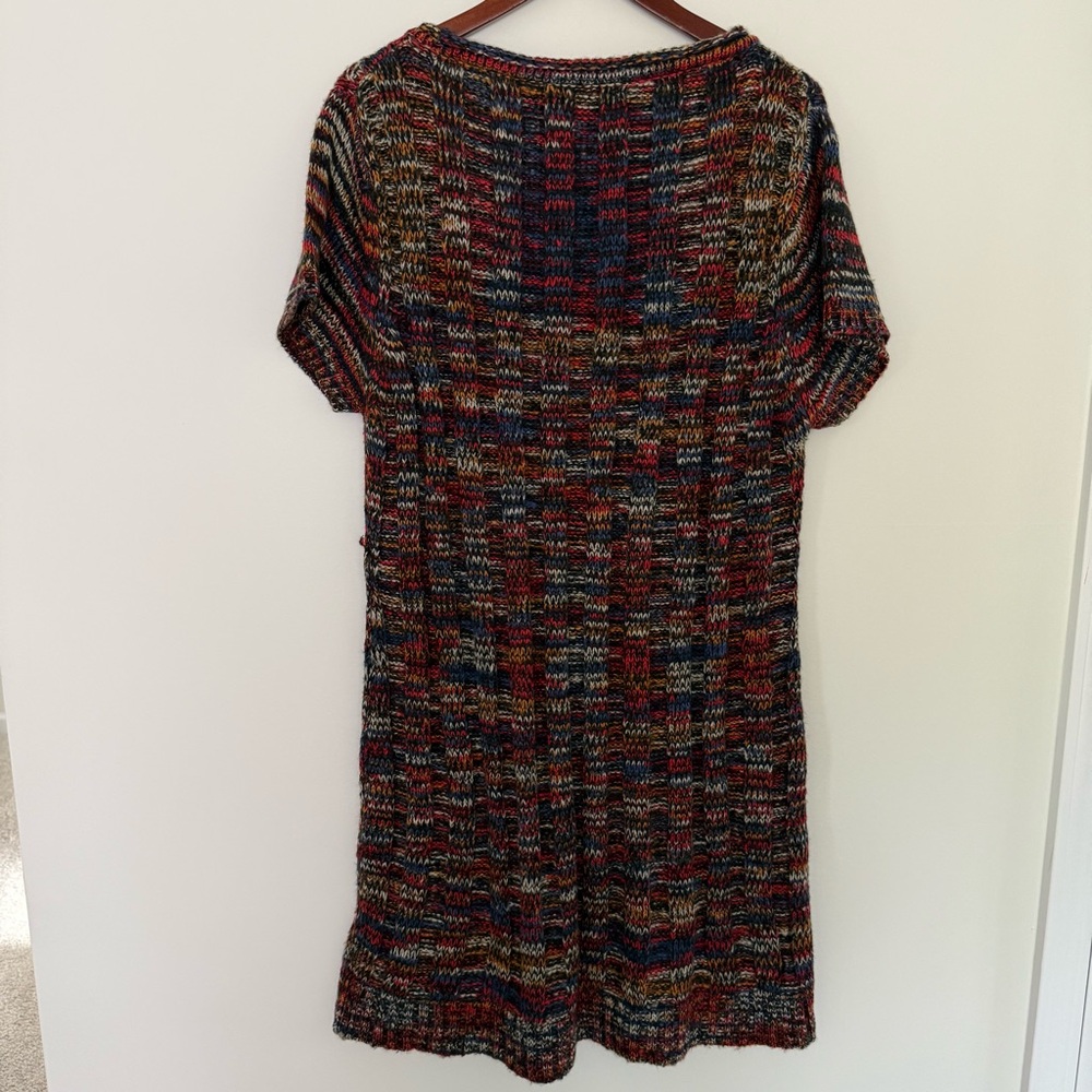 Forever 21 Multicolor Striped Knit Mini Dress - Black, Red, Blue, Tan - Picture 2 of 8
